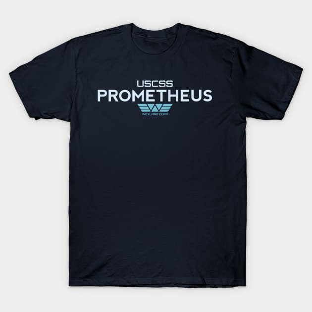 USCSS Prometheus - Crew Member Shirt T-Shirt by Artpunk101